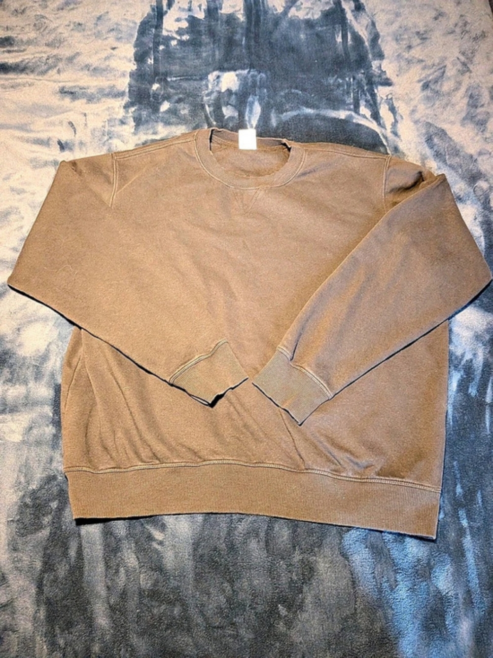berkley jensen Brown Long Sleeve Sweatshirt XL Like New